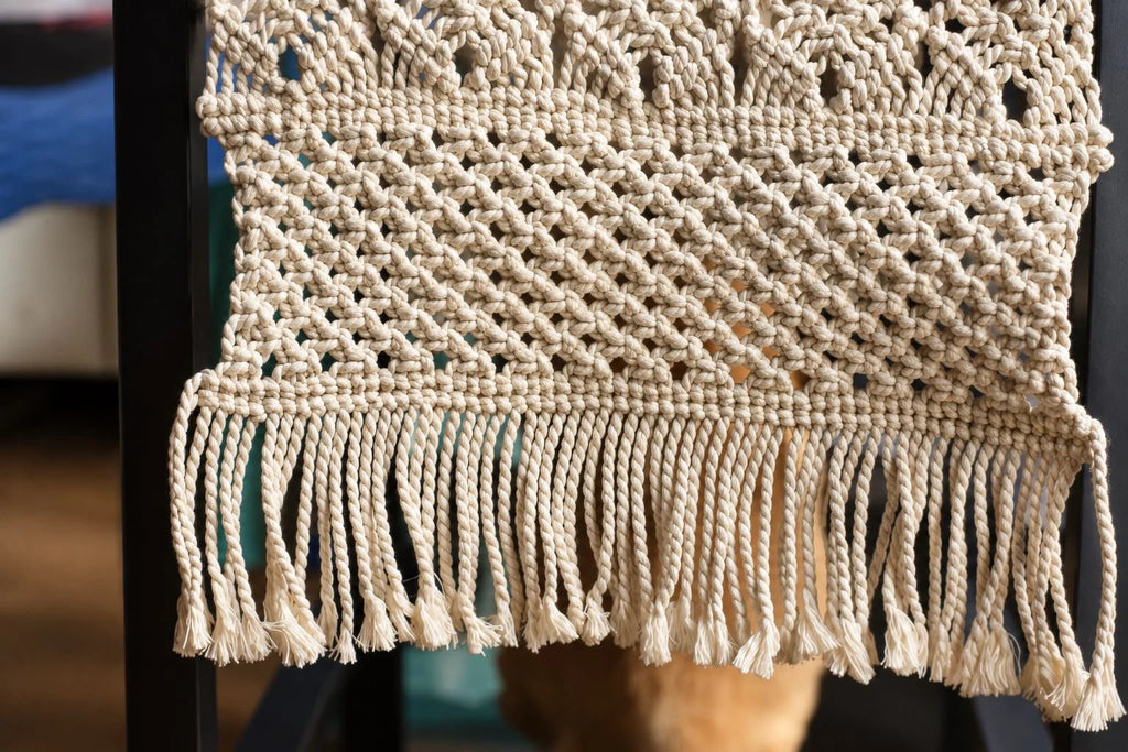 Chunky Macramé Table Runner