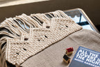 Handwoven Macramé Table Runner